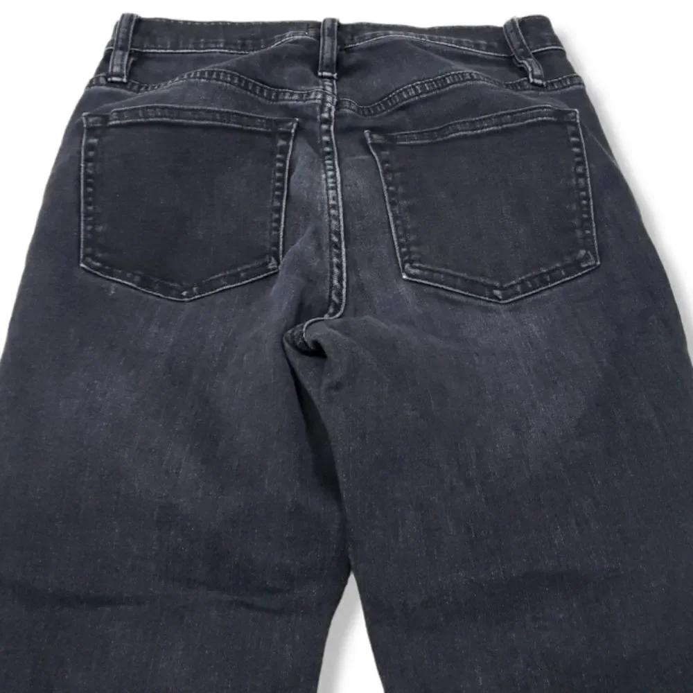 J.Crew Jeans Size 25 Women's J.Crew Denim Vintage Straight Jeans Stretch Raw Hem